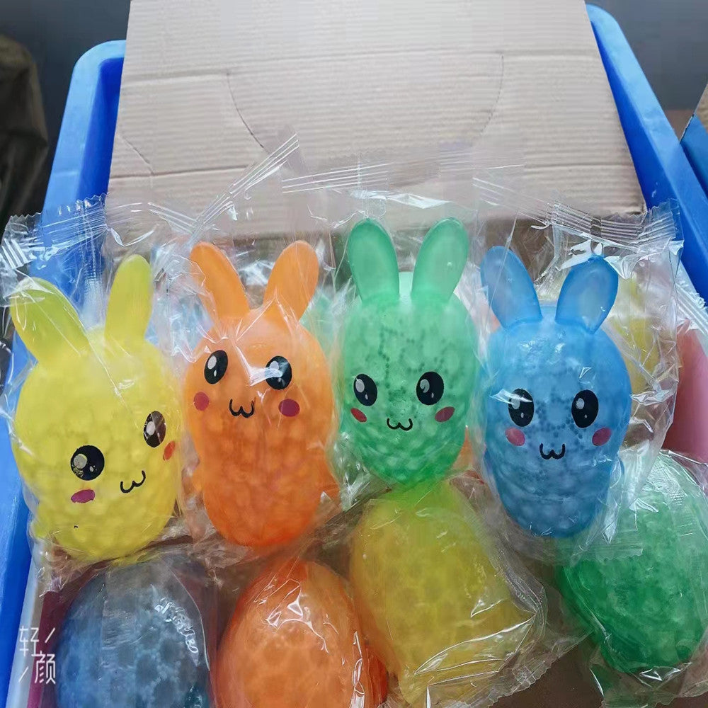 Wholesale Easter Tpr Bunny Bubble Big Beads Cartoon Bunny Dinosaur Vent Squeeze Beads Pinch Fun